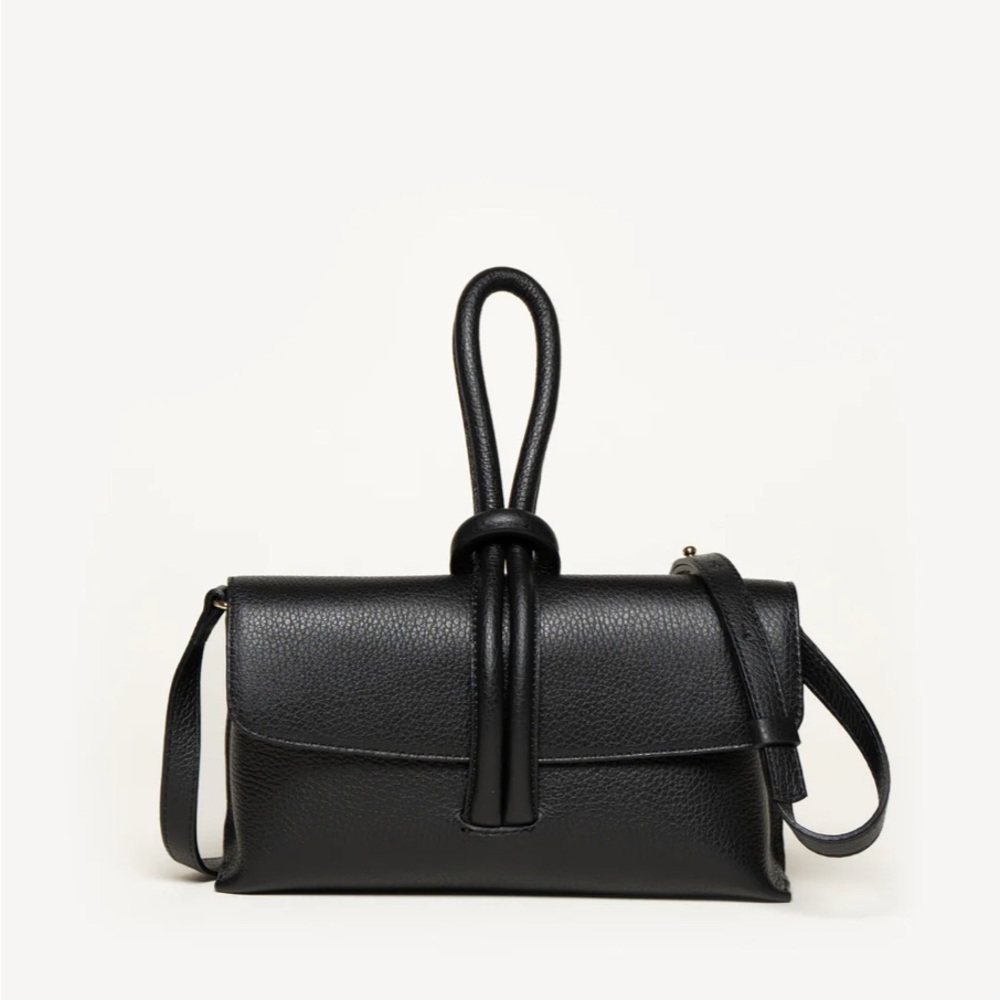 NWT - M.Gemi The Francesca Convertible Crossbody (black) - Picture 4 of 10